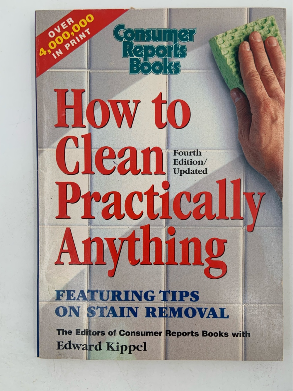 🌹New Listing🌹GUC How to Clean Practically Anything book -by Editors at Con. Rep.